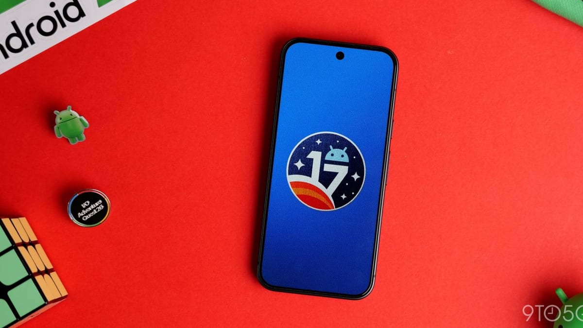 Logotipo de lanzamiento de Android 17